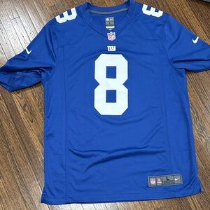 Daniel Jones NY Giants Nike Men's Royal Blue Jersey with White Number